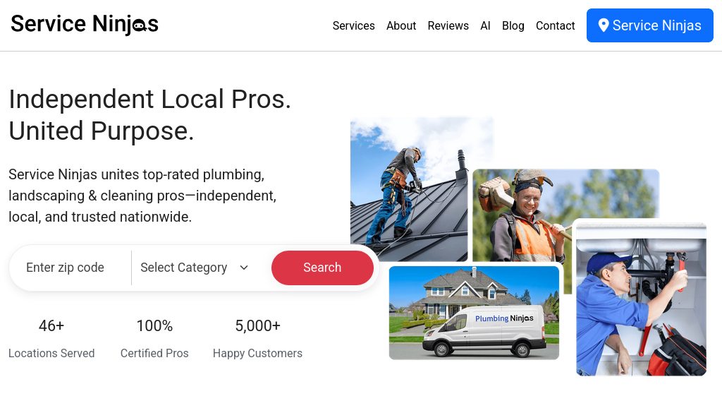 service ninjas