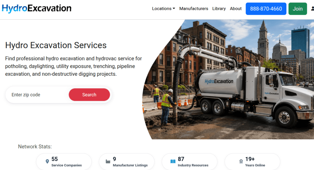 hydro excavation